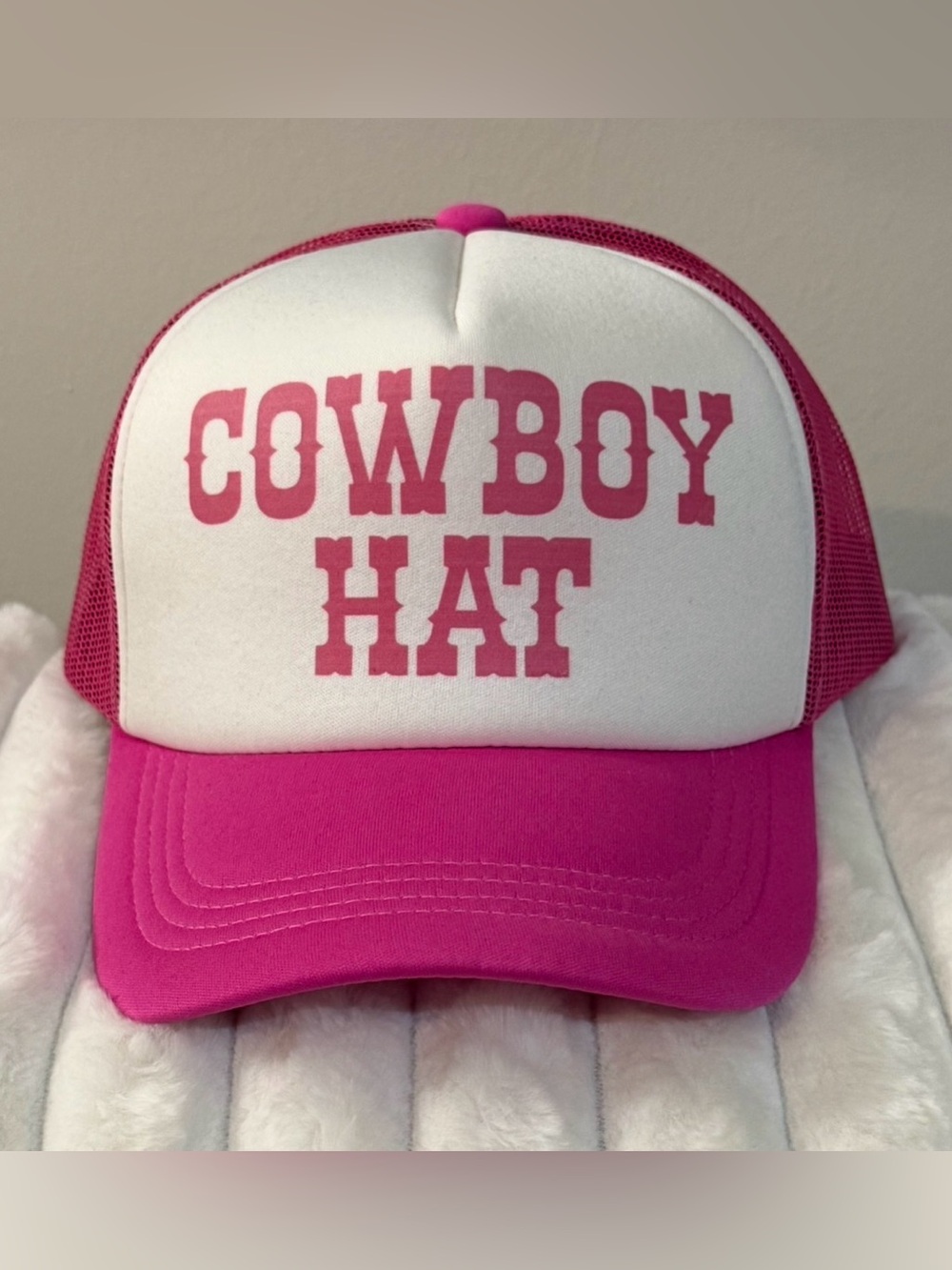 Cowboy Hat Snapback Trucker Hat